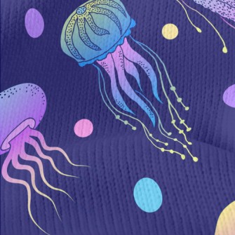 Psychedelic Gradient Jellyfish Stretch Jersey