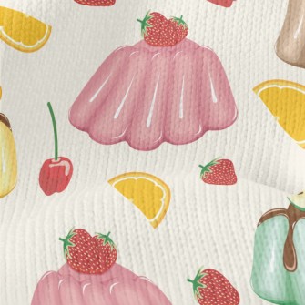 Colorful Fruit Jelly Stretch Jersey