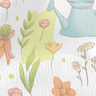 Pastoral Style Stretch Jersey