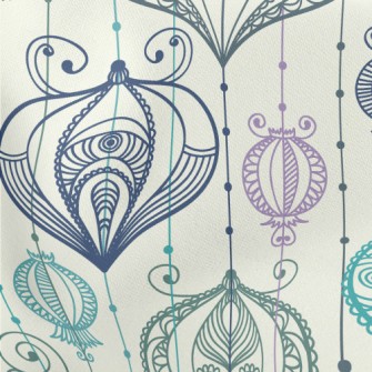 Water Drop Decoration Lightweight Cotton Poplin