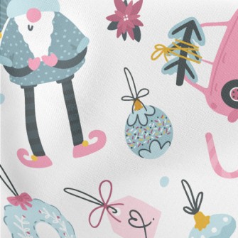 Santa Gift Lightweight Cotton Poplin