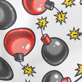 Two Color Explosive Bomb Lightweight Cotton Poplin