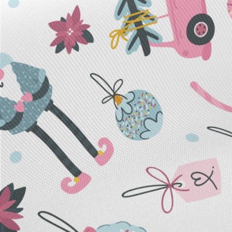 Santa Gift Midweight Cotton Poplin