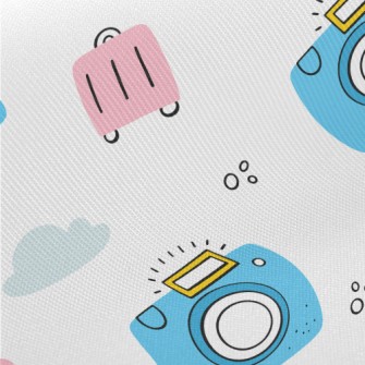 Suitcase Camera Midweight Cotton Poplin