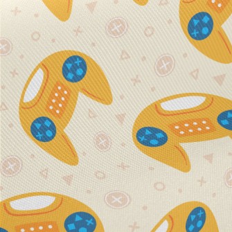 Game Remote Controller Midweight Cotton Poplin