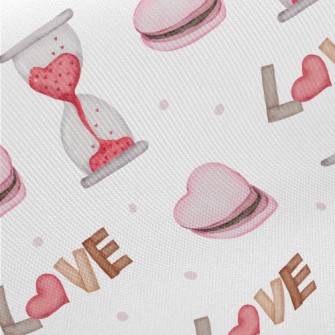 Heart Macaron Hourglass Midweight Cotton Poplin
