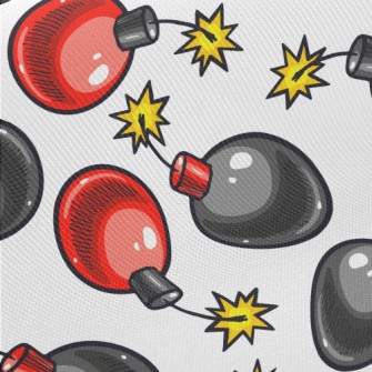 Two Color Explosive Bomb Midweight Cotton Poplin
