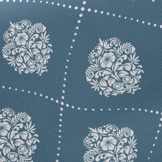 Noble And Gorgeous Damask Twill