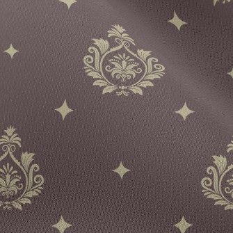 Royal Shiny Damask Chiffon
