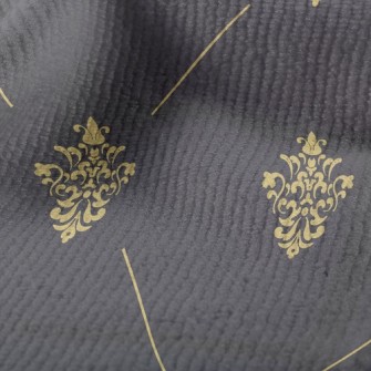 Exquisite And Elegant Damask Terry