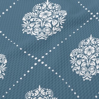 Noble And Gorgeous Damask Birdseye Piqué