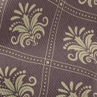 Classical Floral Satin Standard Corduroy