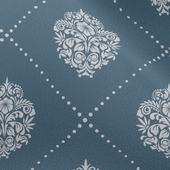 Noble And Gorgeous Damask Chiffon