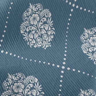 Noble And Gorgeous Damask Standard Corduroy