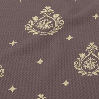 Royal Shiny Damask Birdseye Piqué