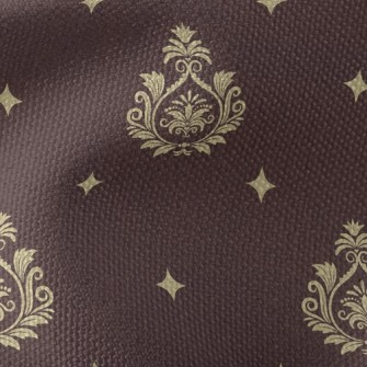 Royal Shiny Damask Waterproof Canvas