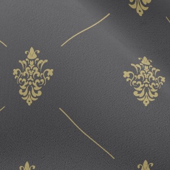 Exquisite And Elegant Damask Chiffon