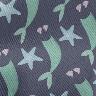 Playful Mermaid Clothes Standard Corduroy