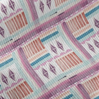 Pink Rhombus Standard Corduroy