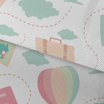 Travel Around The World Waterproof Oxford