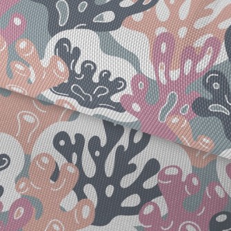 Colorful Coral Waterproof Oxford