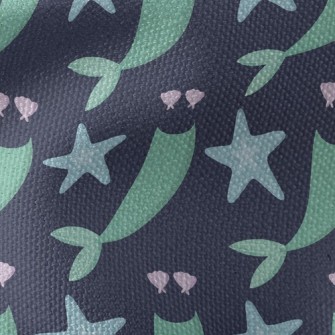 Playful Mermaid Clothes Waterproof Canvas