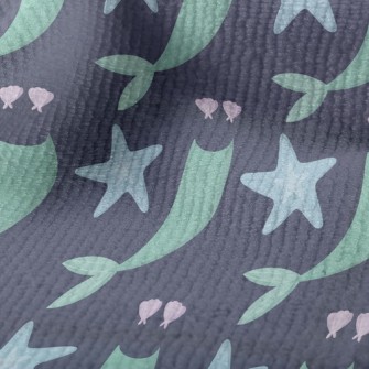 Playful Mermaid Clothes Terry