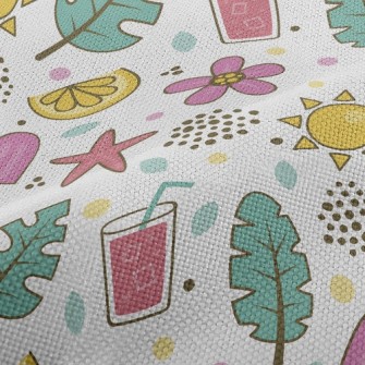 Tropical Refreshing Drinks Performance Linen