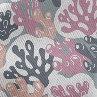 Colorful Coral Standard Corduroy