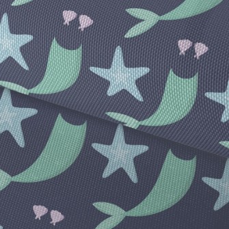 Playful Mermaid Clothes Waterproof Oxford