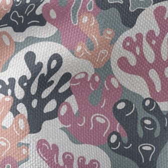 Colorful Coral Waterproof Canvas