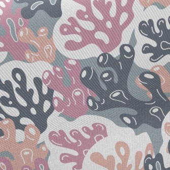 Colorful Coral Twill