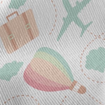 Travel Around The World Standard Corduroy