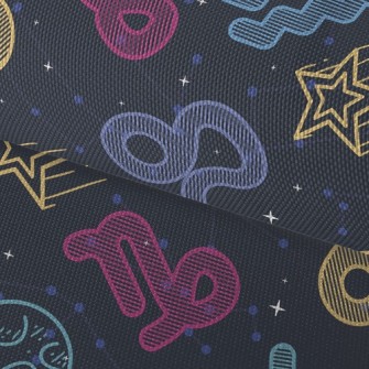 Fluorescent Horoscope Symbol Waterproof Oxford