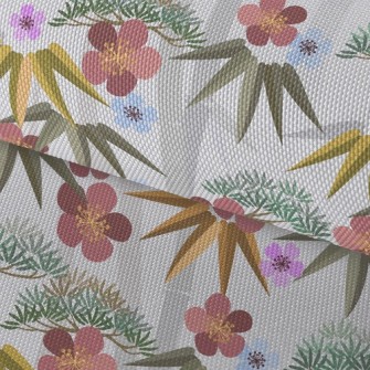 Sakura Japanese Bamboo Waterproof Oxford