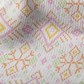 Pink Ethnic Style Terry