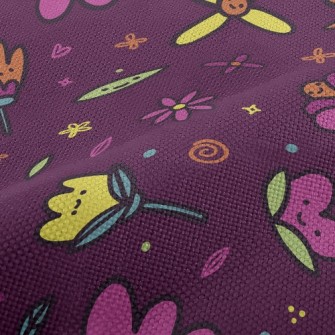 Childlike Shy Flowers Performance Linen