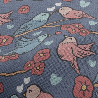 Birds In Love Performance Linen