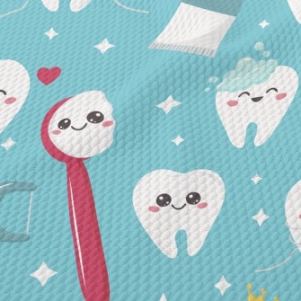 Shiny And Ever-changing Teeth Birdseye Piqué