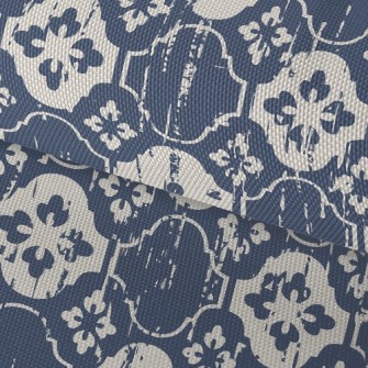 Paint-splashed Floral Satin Waterproof Oxford