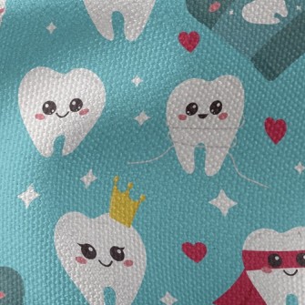 Shiny And Ever-changing Teeth Waterproof Canvas