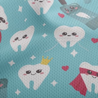 Shiny And Ever-changing Teeth Athletic Mesh Flat Back