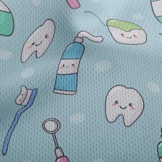 Take Good Care Of Your Teeth Athletic Mesh Flat Back