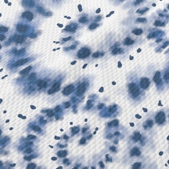 Misty Swirl Pattern Birdseye Piqué