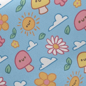 Cute Weather Emoticons Twill