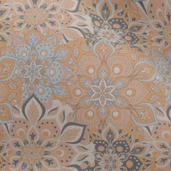 Beautiful And Generous Flowers Chiffon