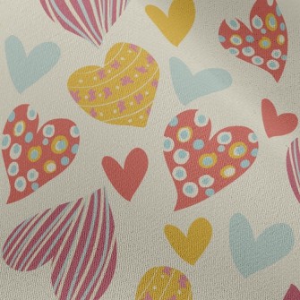 Love Lines Dots Chiffon