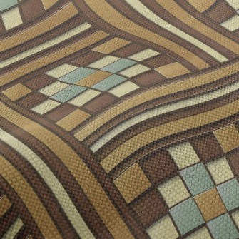 Stacked Cross Lines Performance Linen