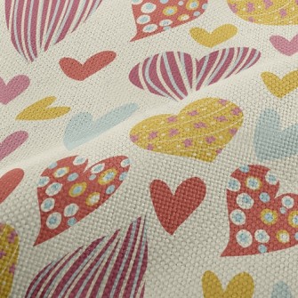 Love Lines Dots Performance Linen