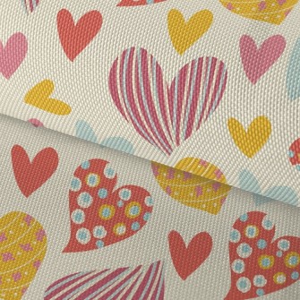 Love Lines Dots Waterproof Oxford